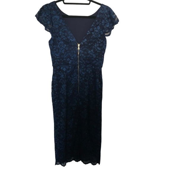 JS Collection Collections Floral Soutache Cocktail Dress - Picture 4 of 6